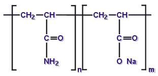 Химическая структура полиакриламида